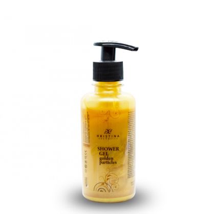 Shower Gel with Golden Particles  