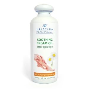 Soothing cream after hair removal with chamomile extract, 500ml