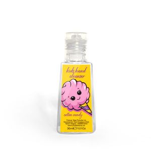 Antibacterial Kids Hand Cleanser "Cotton Candy" with Silicon Holder, 30ml